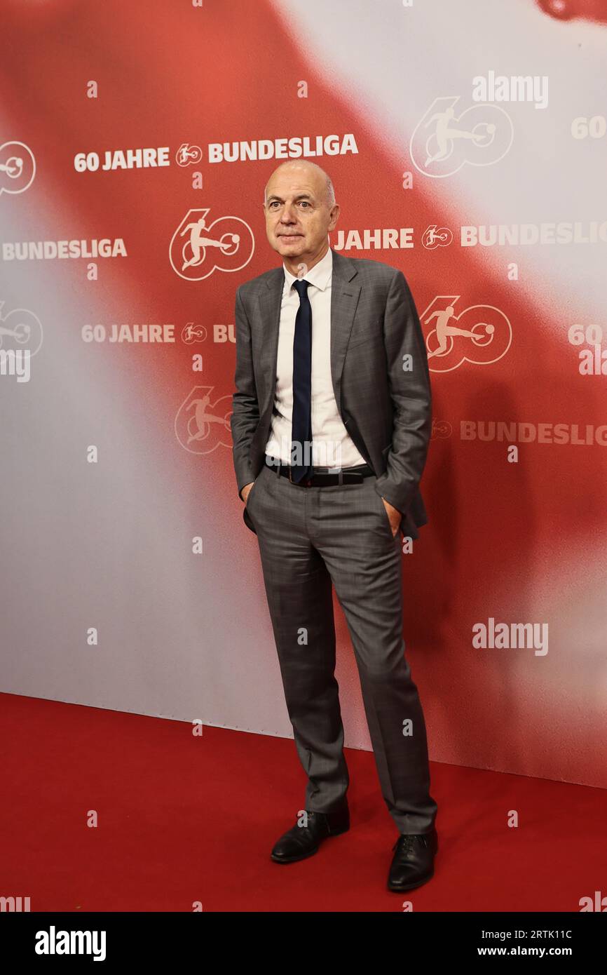 Berlin, Germany,September 13, 2023, Bernd Neuendorf attends the “60 Years of the Bundesliga” gala at theTempodrom. Sven Struck/Alamy Live News Stock Photo