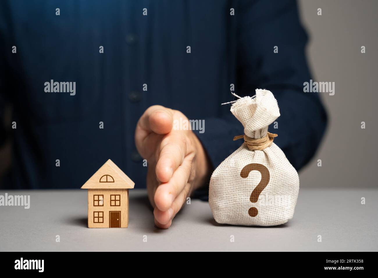 Prohibition on selling real estate below market value. Money of unknown