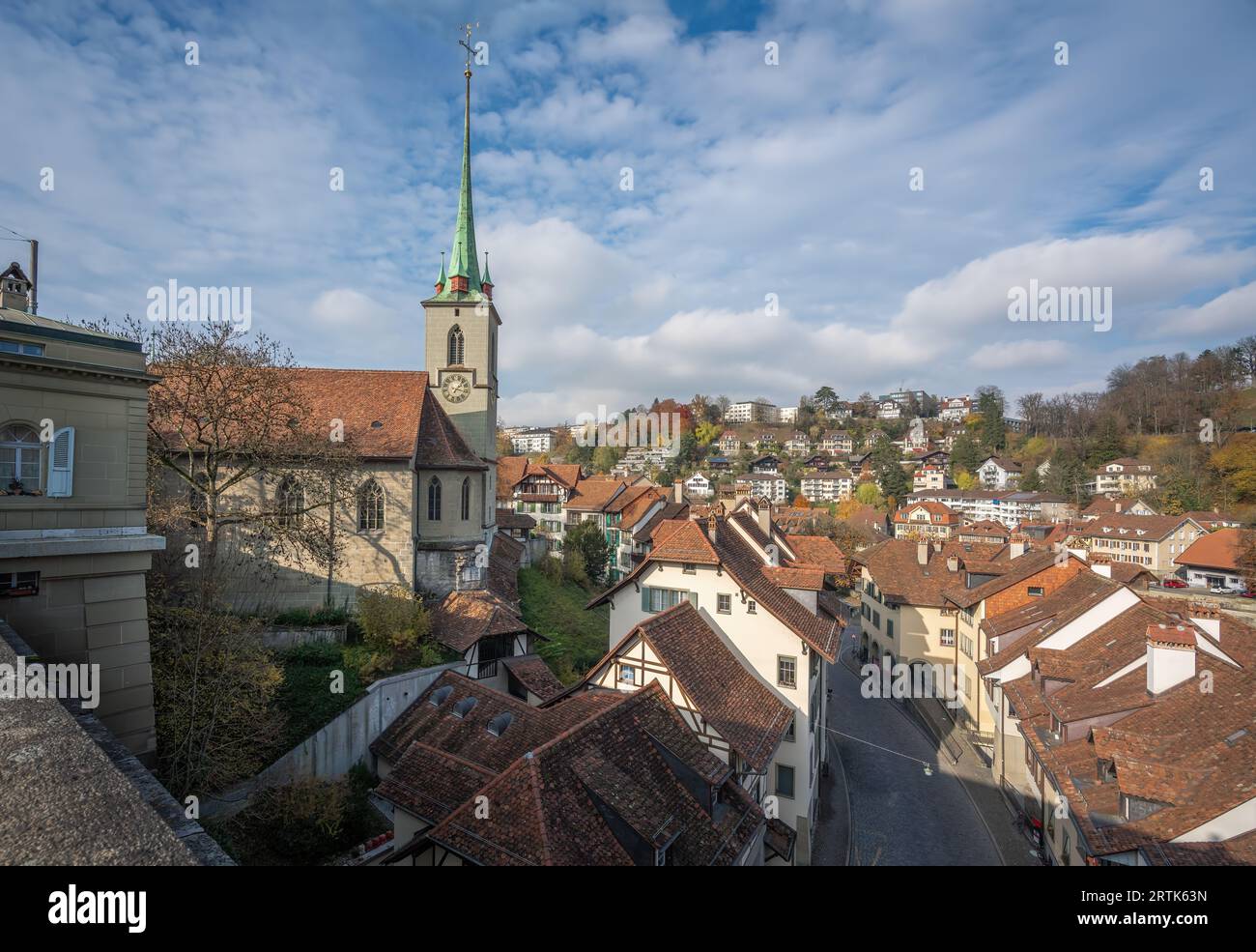 Nydeggkirche Church - Bern, Switzerland Stock Photo