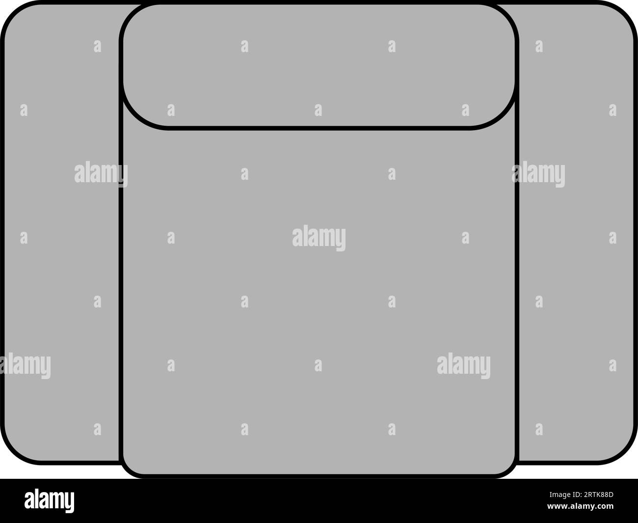 Sofa chair Top view vector illustration design Stock Vector Image & Art