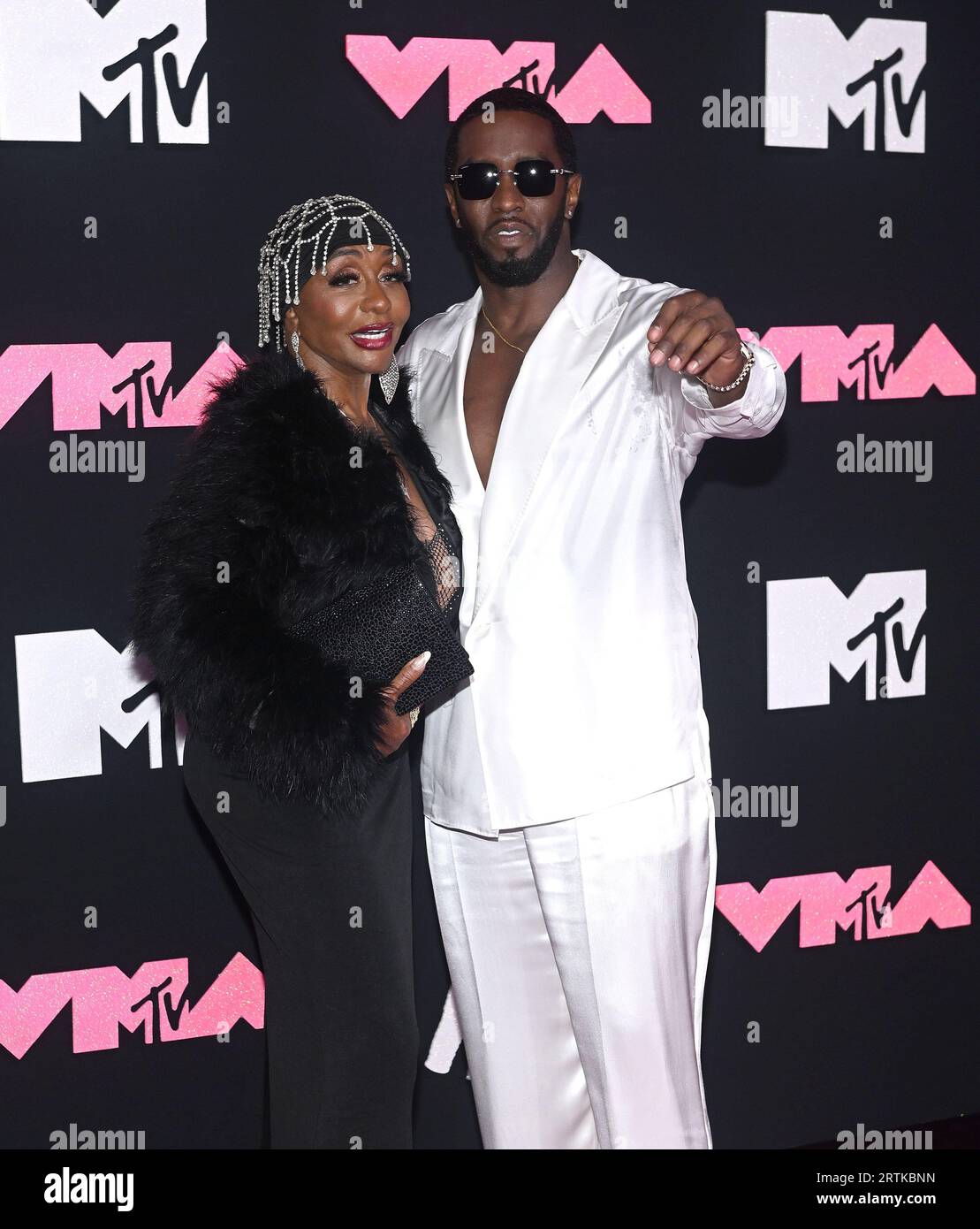 Newark, USA. 12th Sep, 2023. Diddy, Janice Combs attend the 2023 MTV Video Music Awards at Prudential Center on September 12, 2023 in Newark, New Jersey. Photo: Jeremy Smith/imageSPACE Credit: Imagespace/Alamy Live News Stock Photo