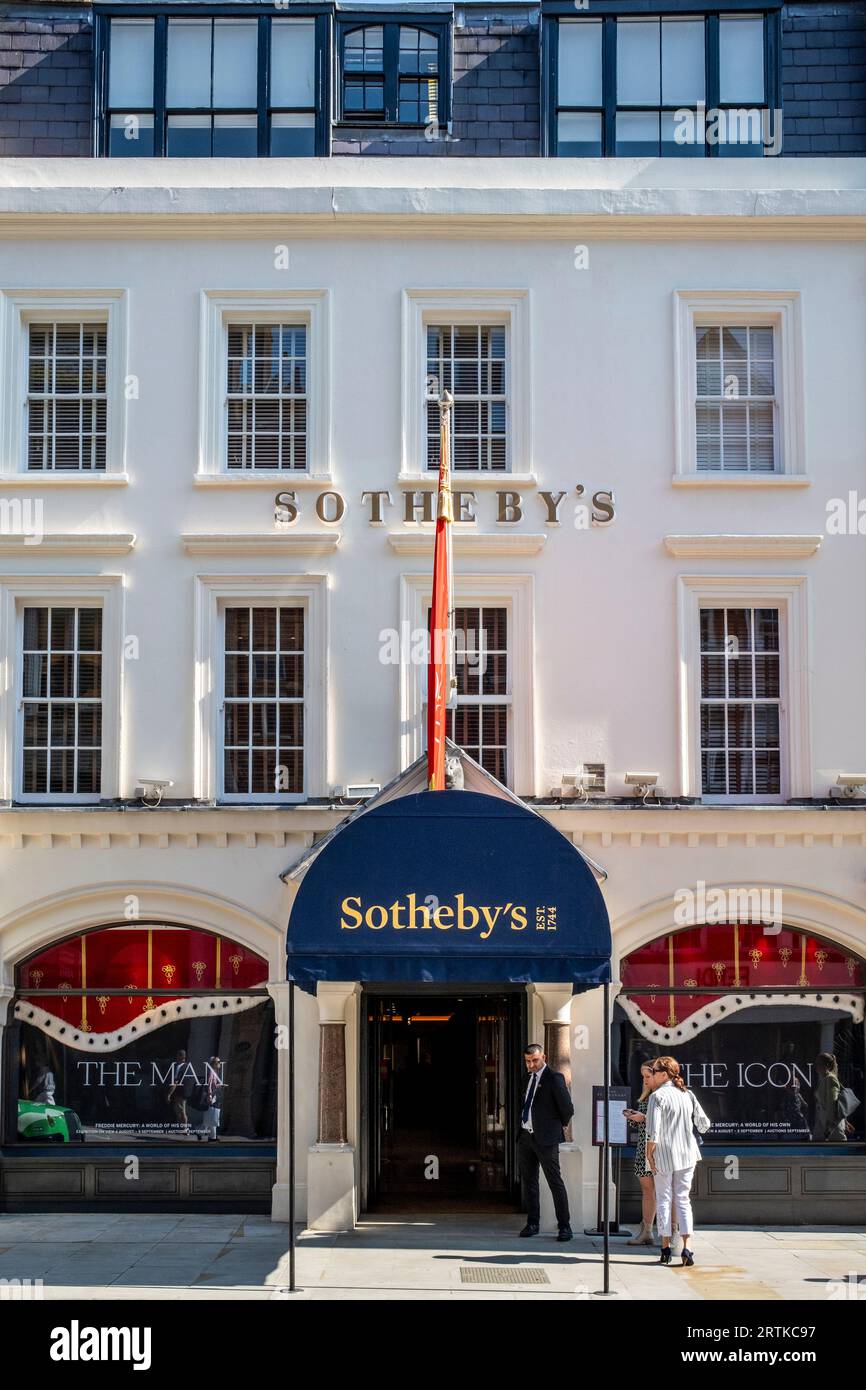 Sothebys london exterior hires stock photography and images Alamy