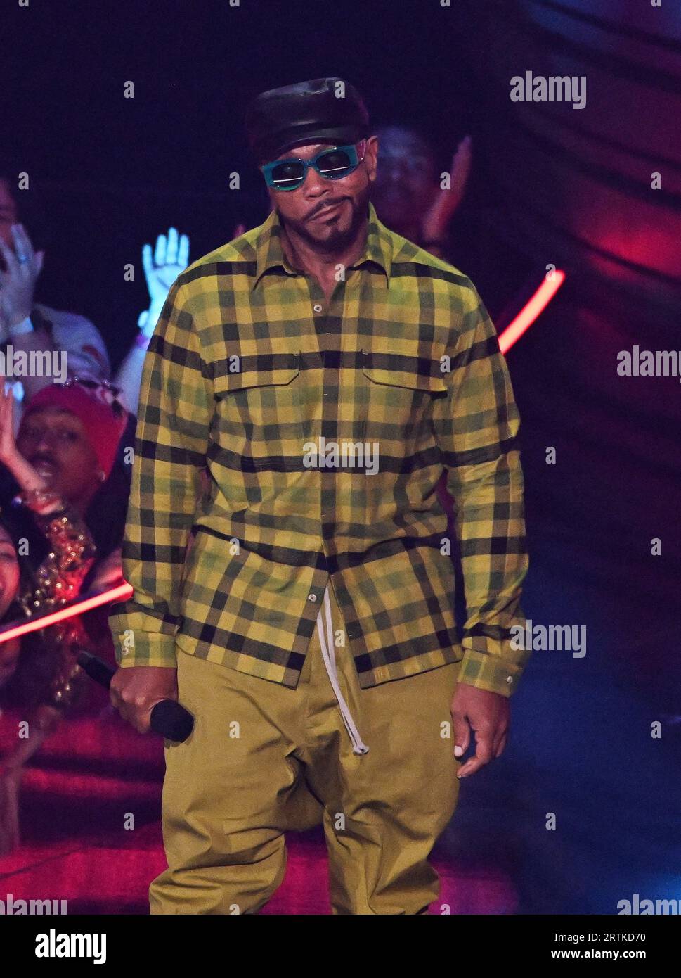Newark, USA. 12th Sep, 2023. Timbaland seen during the 2023 MTV Video Music Awards at Prudential Center on September 12, 2023 in Newark, New Jersey. Photo: Jeremy Smith/imageSPACE Credit: Imagespace/Alamy Live News Stock Photo