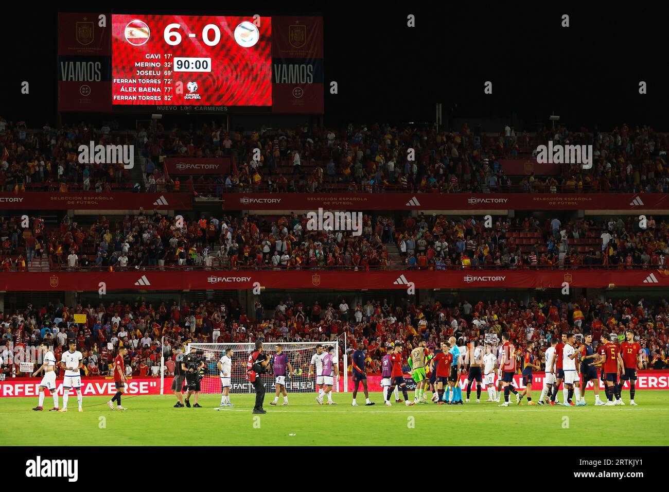 Granada, Spain. 12th Sep, 2023. General view Football/Soccer UEFA