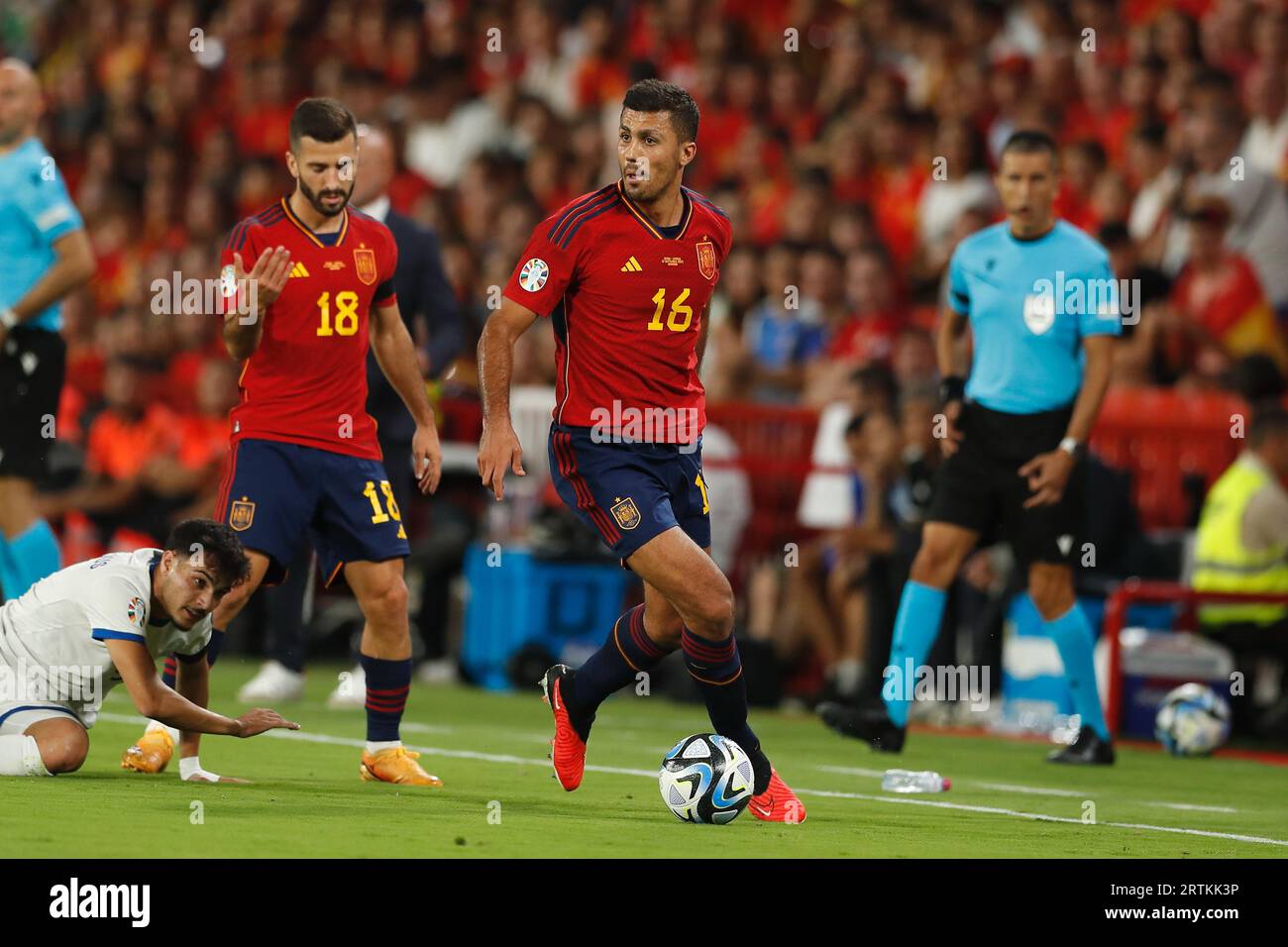 Granada, Spain. 12th Sep, 2023. Rodri (ESP) Football/Soccer UEFA