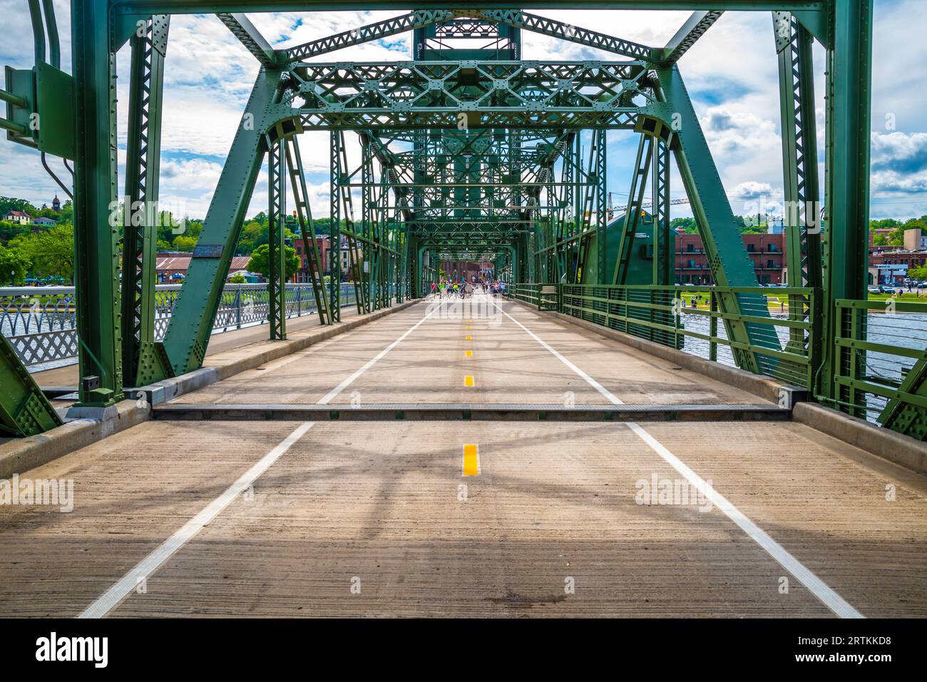 The Stillwater Lift Bridge in Stillwater, Minnesota Stock Photo Alamy