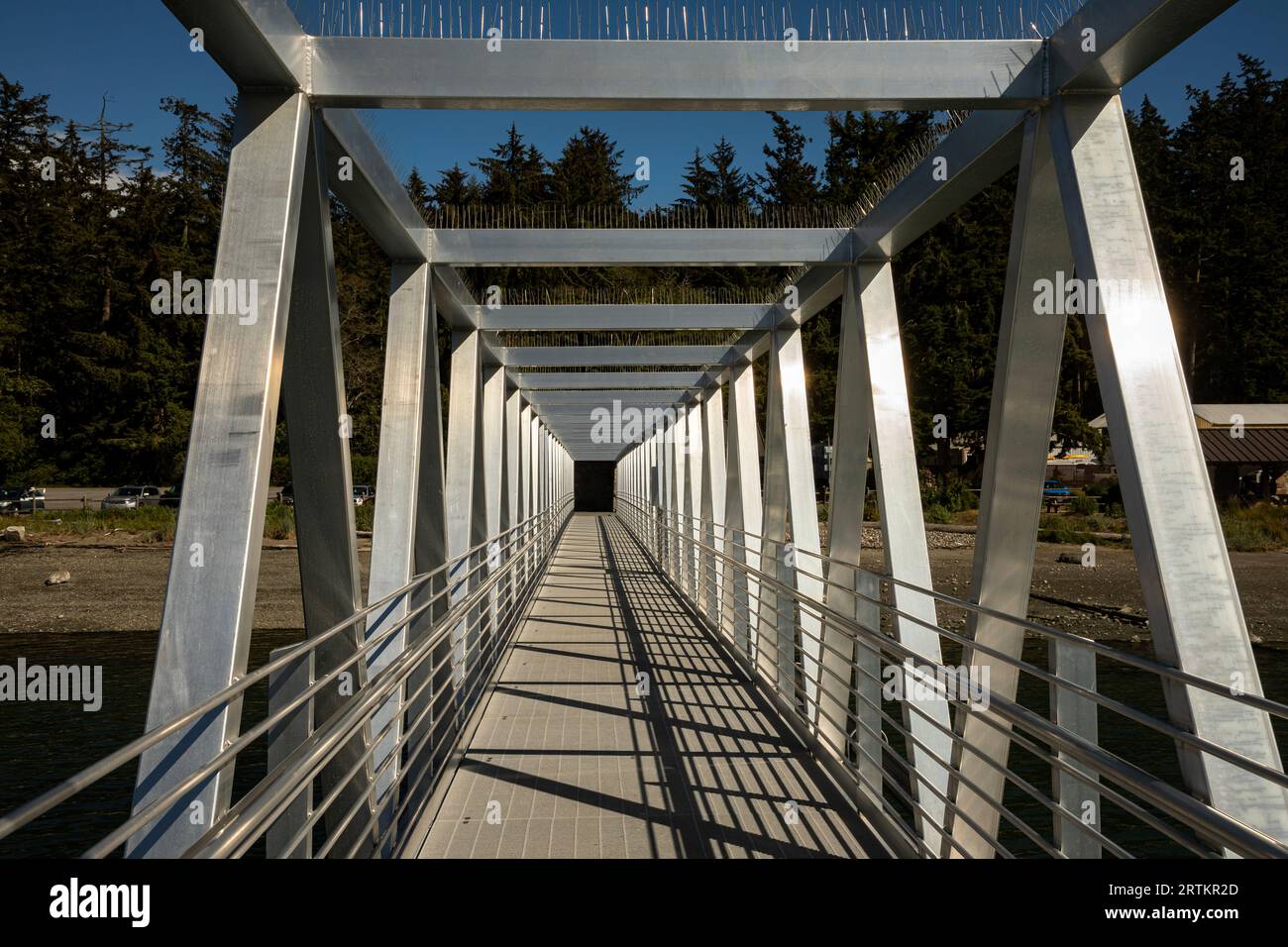 WA2358700...WASHINGTON Deception Pass State Park metal floating dock
