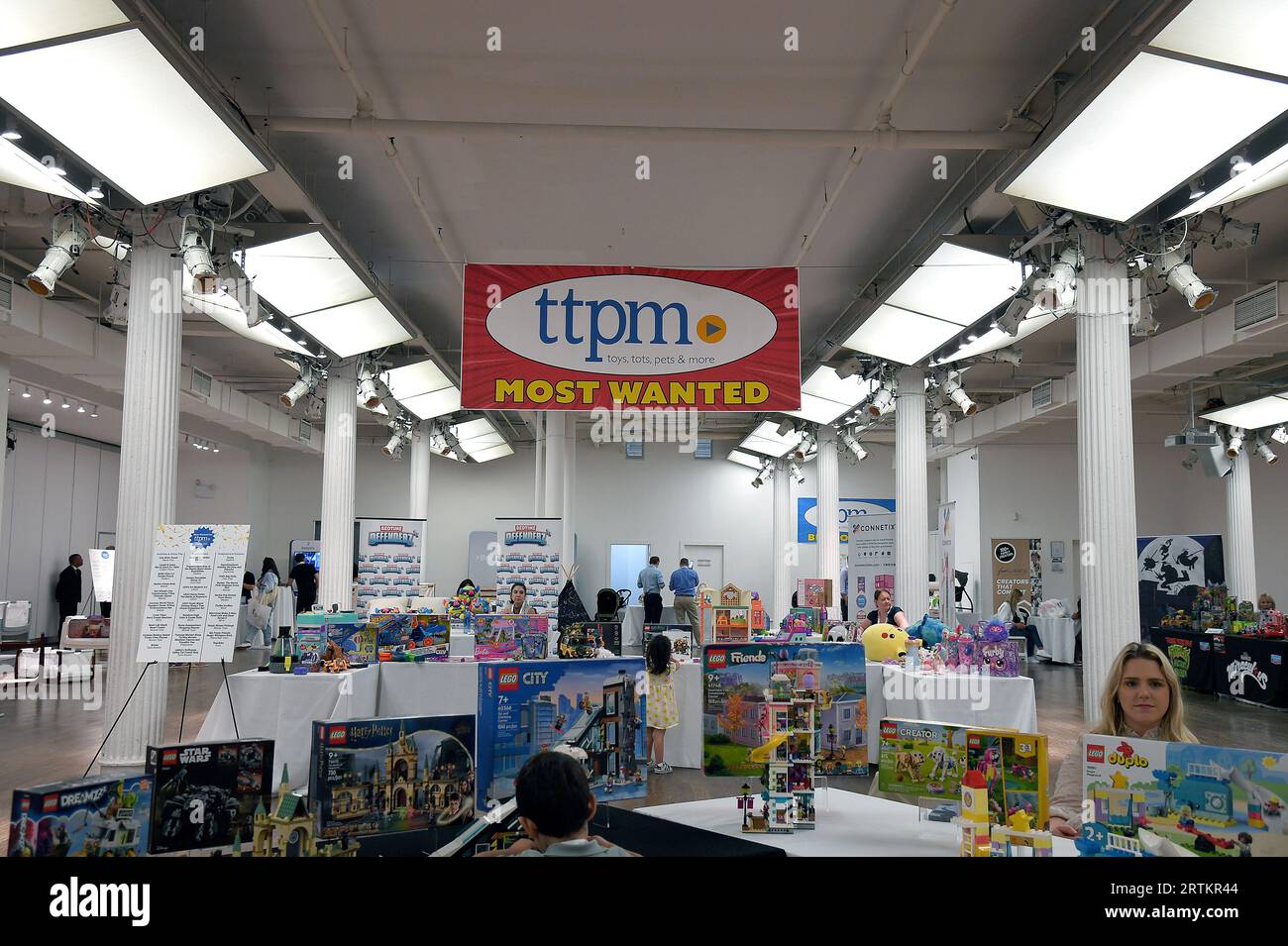 New York, USA. 13th Sep, 2023. View of TTPM (Toy, Tots, Pets & More