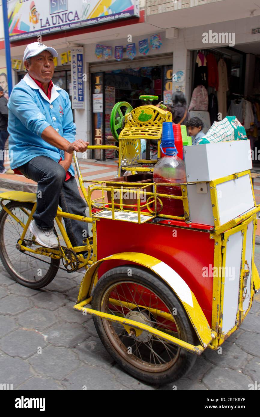 Bicycle ice outlet cream cart