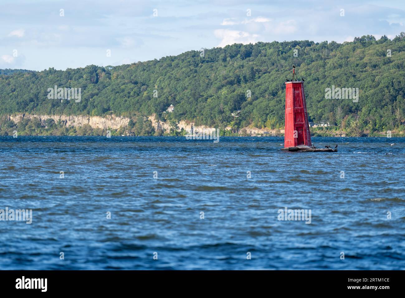 Afternoon image of the south end of Cayuga Lake, near Ithaca New York