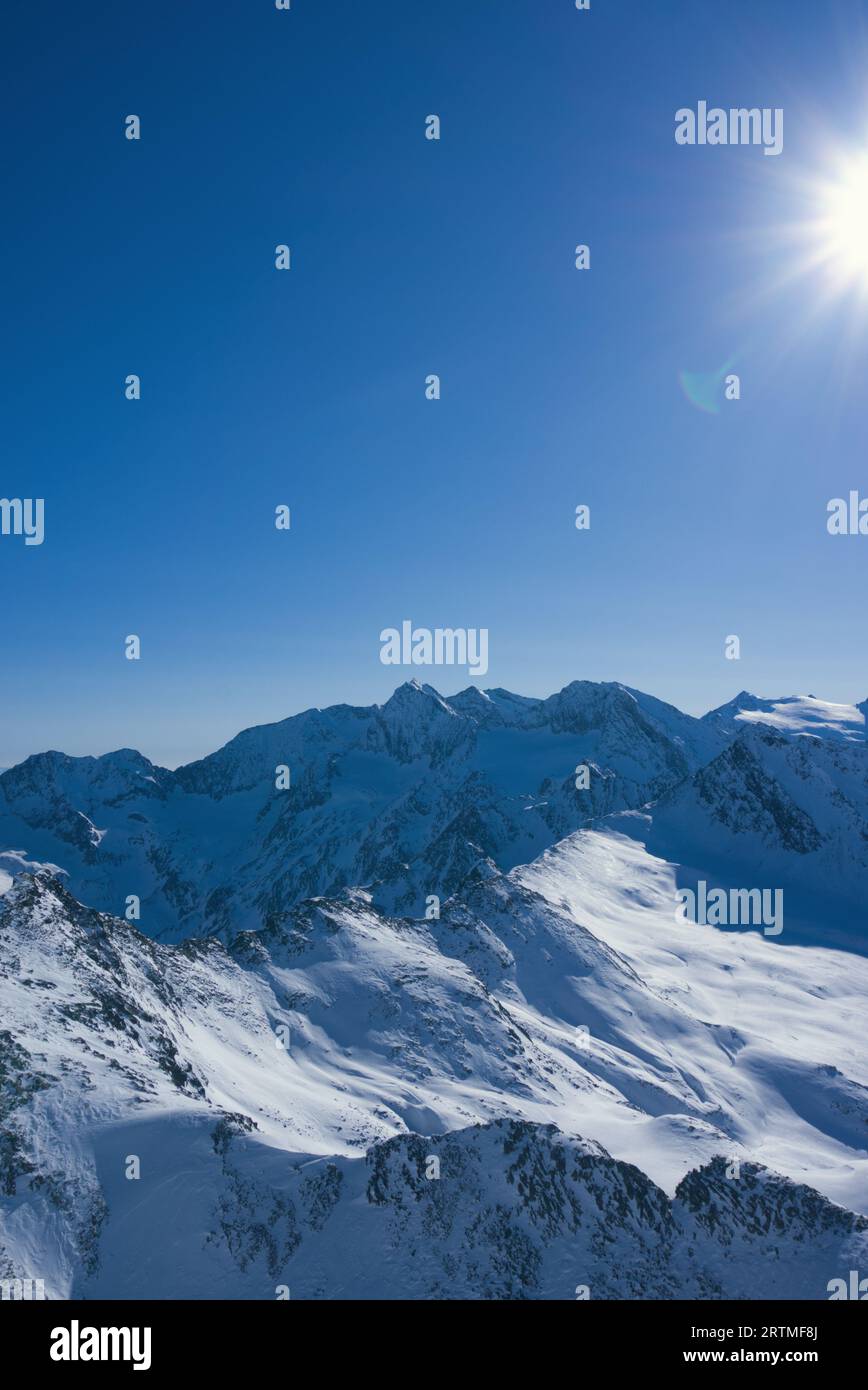 Skiing in Austria, Sölden Stock Photo - Alamy