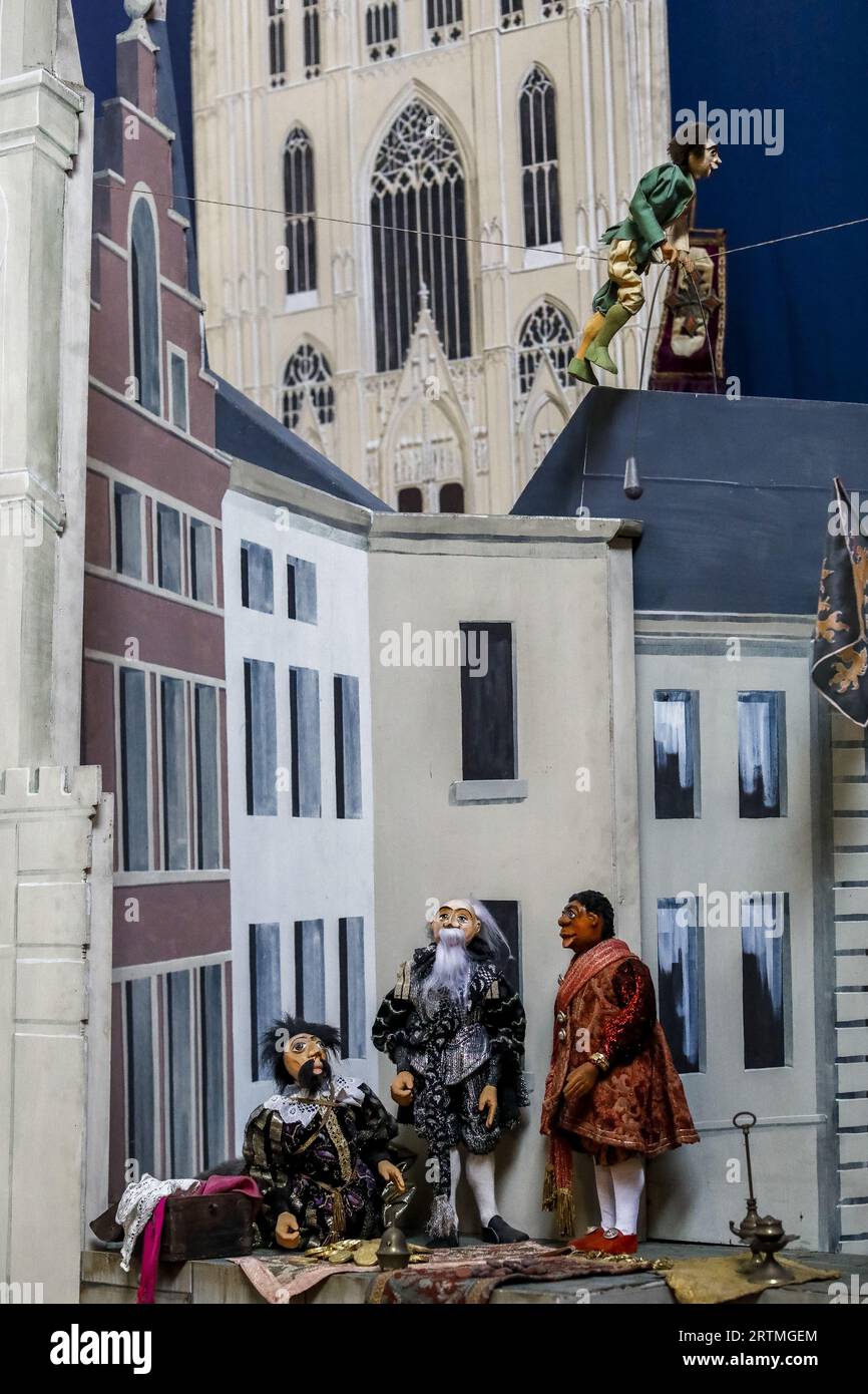 Nicholas church brussels hi-res stock photography and images - Alamy