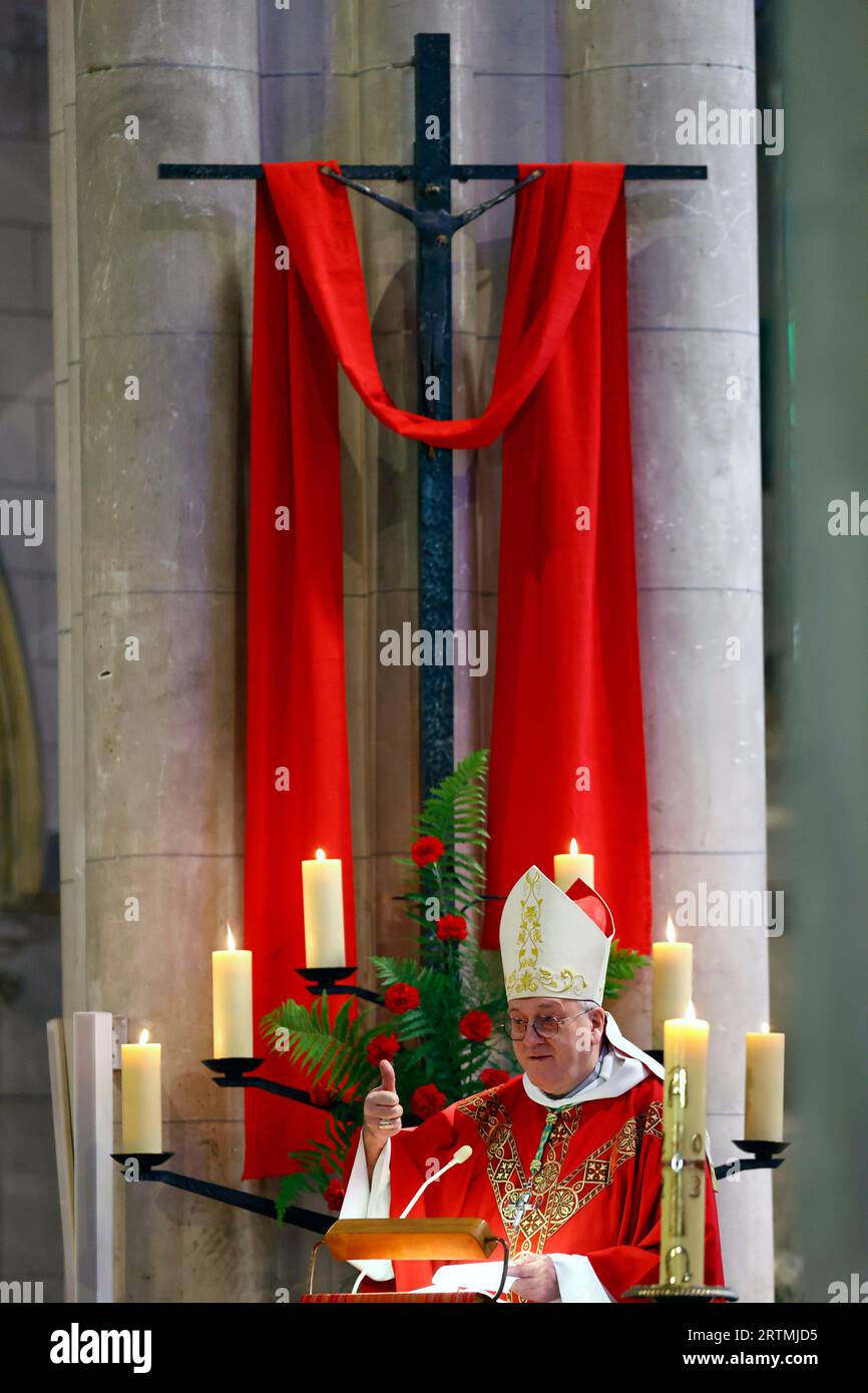 St Francis de Sales basilica. Catholic mass. Liturgy of the word