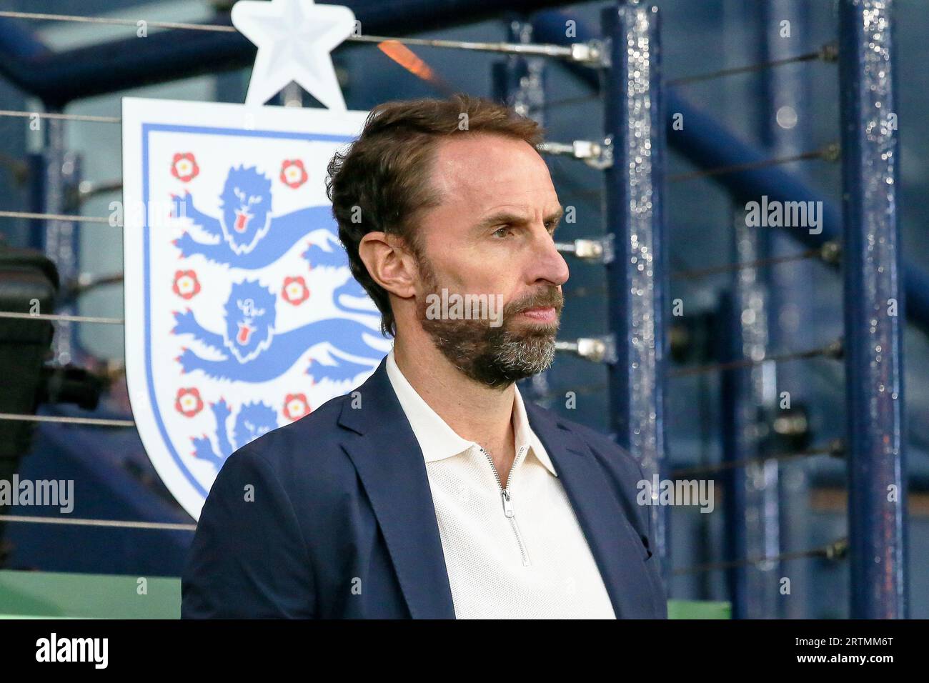 GARETH SOUTHGATE, coach and manager of the English national football team. Image taken at Hampden Park, Glasgow, during the 150th Anniversary Heritage Stock Photo