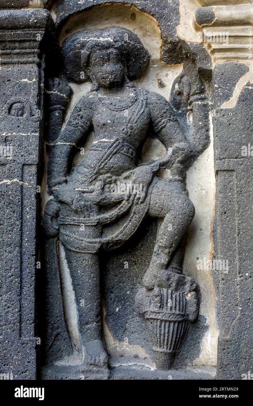 Ellora caves, a UNESCO World Heritage Site in Maharashtra, India ...