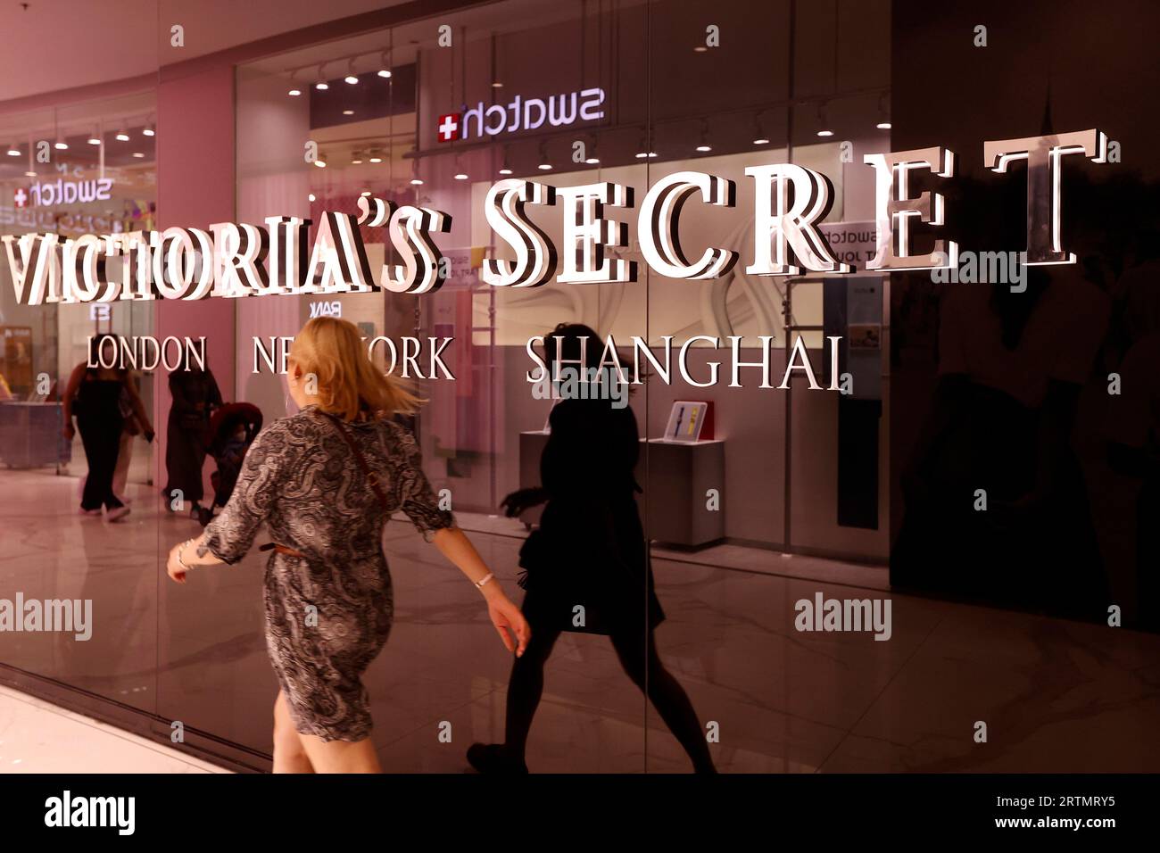 Iconsiam shopping mall. Victoria Secret Store. Sexy lingerie. Bangkok.  Thailand Stock Photo - Alamy