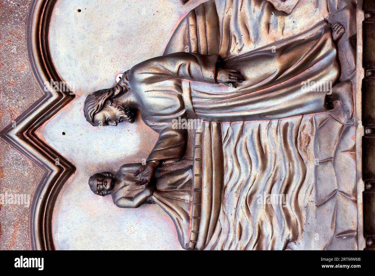 Song Vinh catholic church. Jesus and his apostles fishing. The