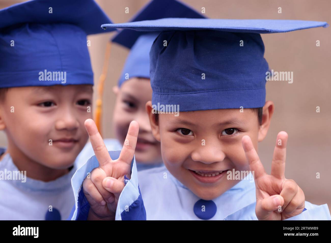 Nursery school run by Dominicans Sisters. Bien Hoa. Vietnam Stock Photo ...
