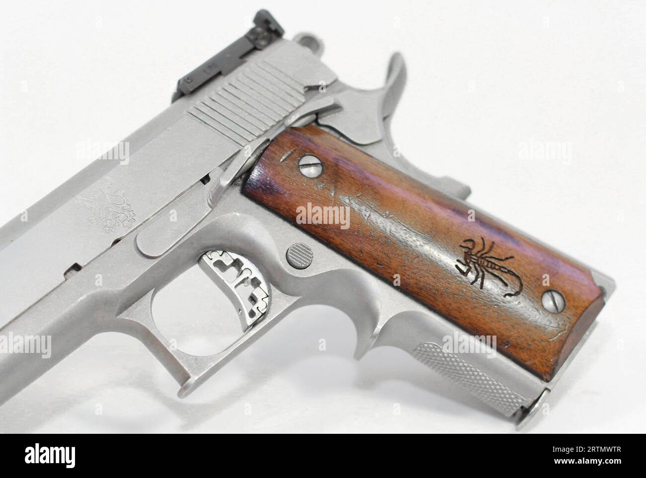 Safari Arms Matchmaster model 911 pistol in cal. 45ACP Stock Photo