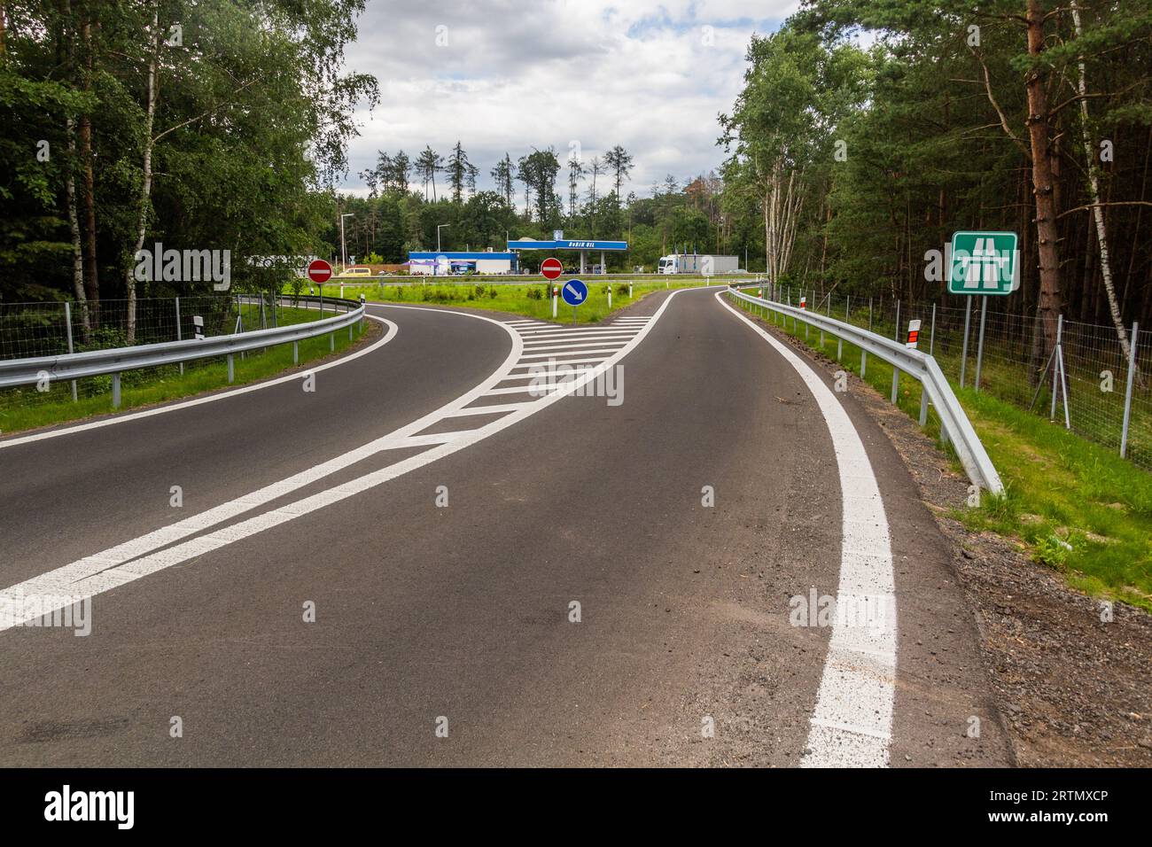 Czech motorway hi-res stock photography and images - Alamy