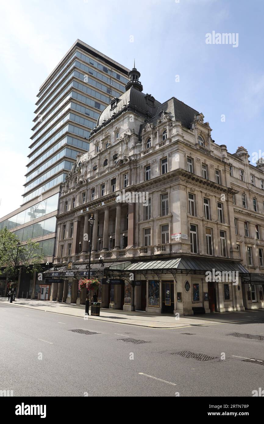 His Majesty's Theatre and New Zealand House Haymarket, London, UK