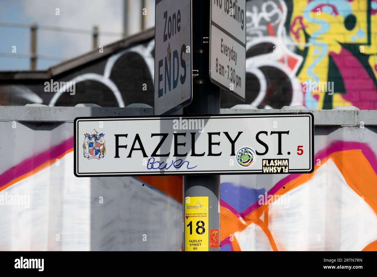 Birmingham urban graffiti hi-res stock photography and images - Alamy