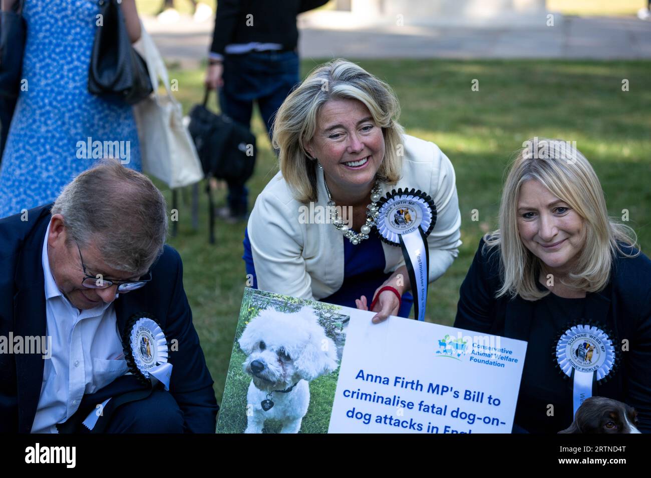 London, UK. 14th Sep, 2023. Westminster Dog of the Year 2023 show open to MP's and their dogs, with agility competitions and judging. It is run by The Kennel Club and Dogs Trust; Westminster London UK Credit: Ian Davidson/Alamy Live News Stock Photo