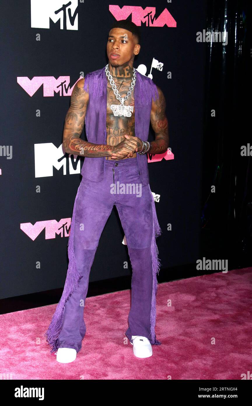 NLE Choppa bei der Verleihung der MTV Video Music Awards 2022 im Prudential Center. Newark, 12.
