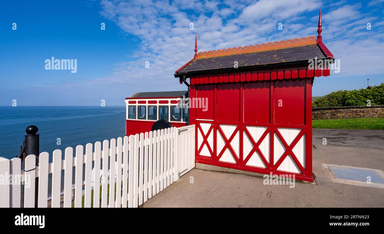 Saltburn by the Sea Generic Scenery and Beach Activities Stock Photo