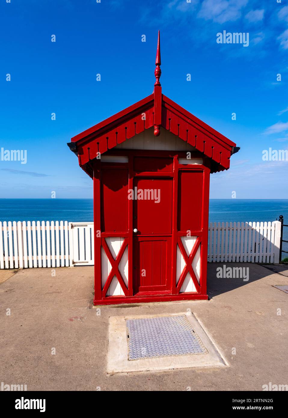 Saltburn by the Sea Generic Scenery and Beach Activities Stock Photo