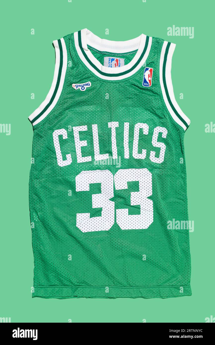 Ray Allen Boston Celtics Retro Vintage Jersey Closeup Graphic