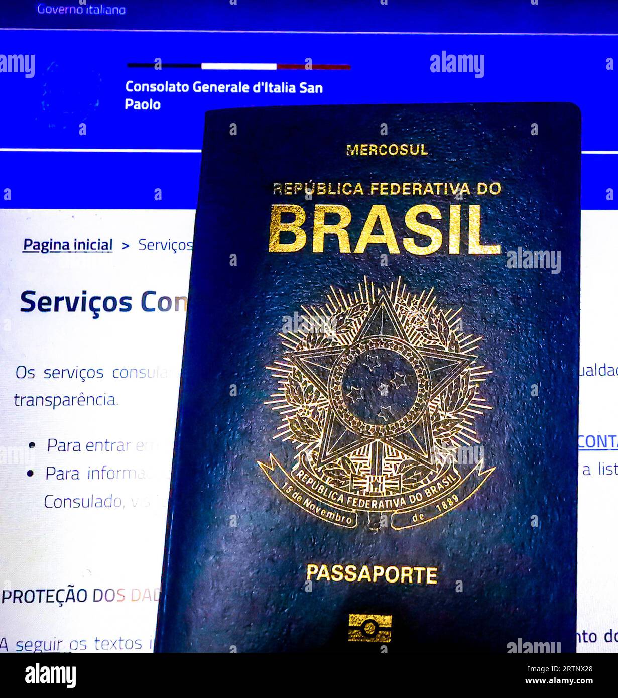 Sao Paulo SP, 09/13/2023 -Loss/Automatic/Citizenship/Brazilian Sao Paulo SP, 09/13/2023 -Loss/Automatic/Citizenship/Brazilian - The Chamber of Deputies approved on Tuesday 12 the Proposed Amendment to the Constitution PEC 16/21, which ends the loss automatic granting of Brazilian nationality to anyone who obtains another nationality and will be restricted when there is an express request from the citizen, or in situations when the person does not have their nationality recognized by any other country. This Wednesday13.Photo: Gabriel Silva/Ato Press Sao Paulo SP, 09/13/2023 -Loss/Automatic/Citi Stock Photo