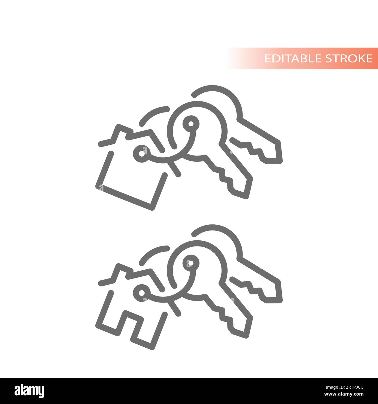 Keys new home couple Cut Out Stock Images & Pictures Alamy