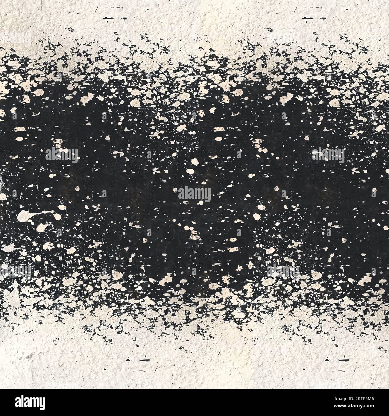 White wall paint splash texture, paint texture art, illustrator art, black background white