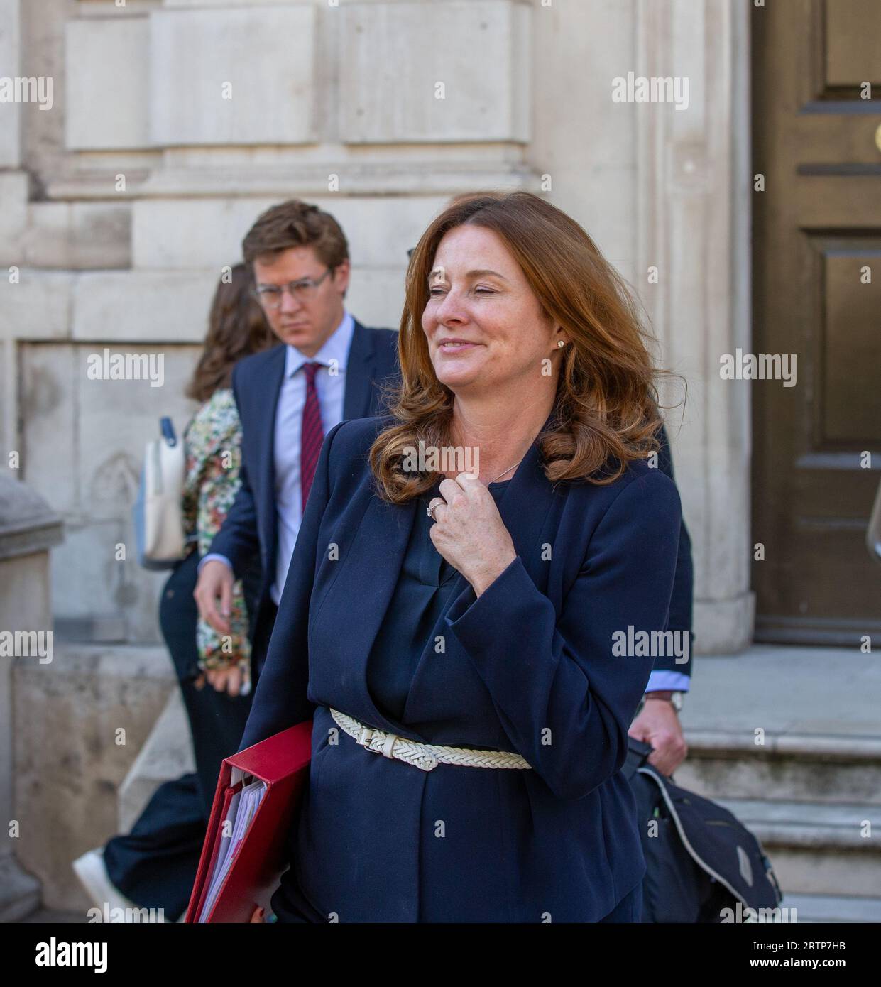 London, UK. 14th Sep, 2023. Gillian Keegan, Secretary of State for Education is seen outside Cabinet office Credit: Richard Lincoln/Alamy Live News Stock Photo