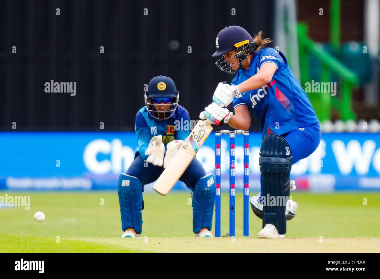 Grace Road, Leicester, UK. 14th Sep, 2023. 3rd Womens One Day International, England versus Sri Lanka; Natalie Sciver-Brunt of England Credit: Action Plus Sports/Alamy Live News Stock Photo