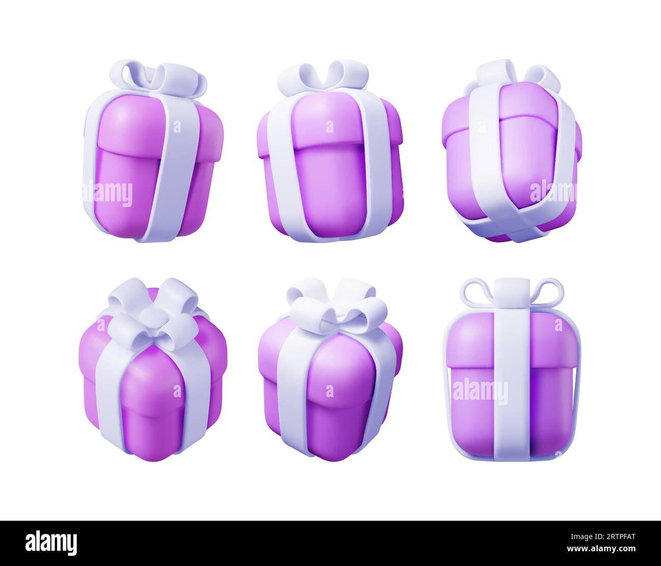 3D Gift Box Set Isolated Stock Vector Image & Art - Alamy