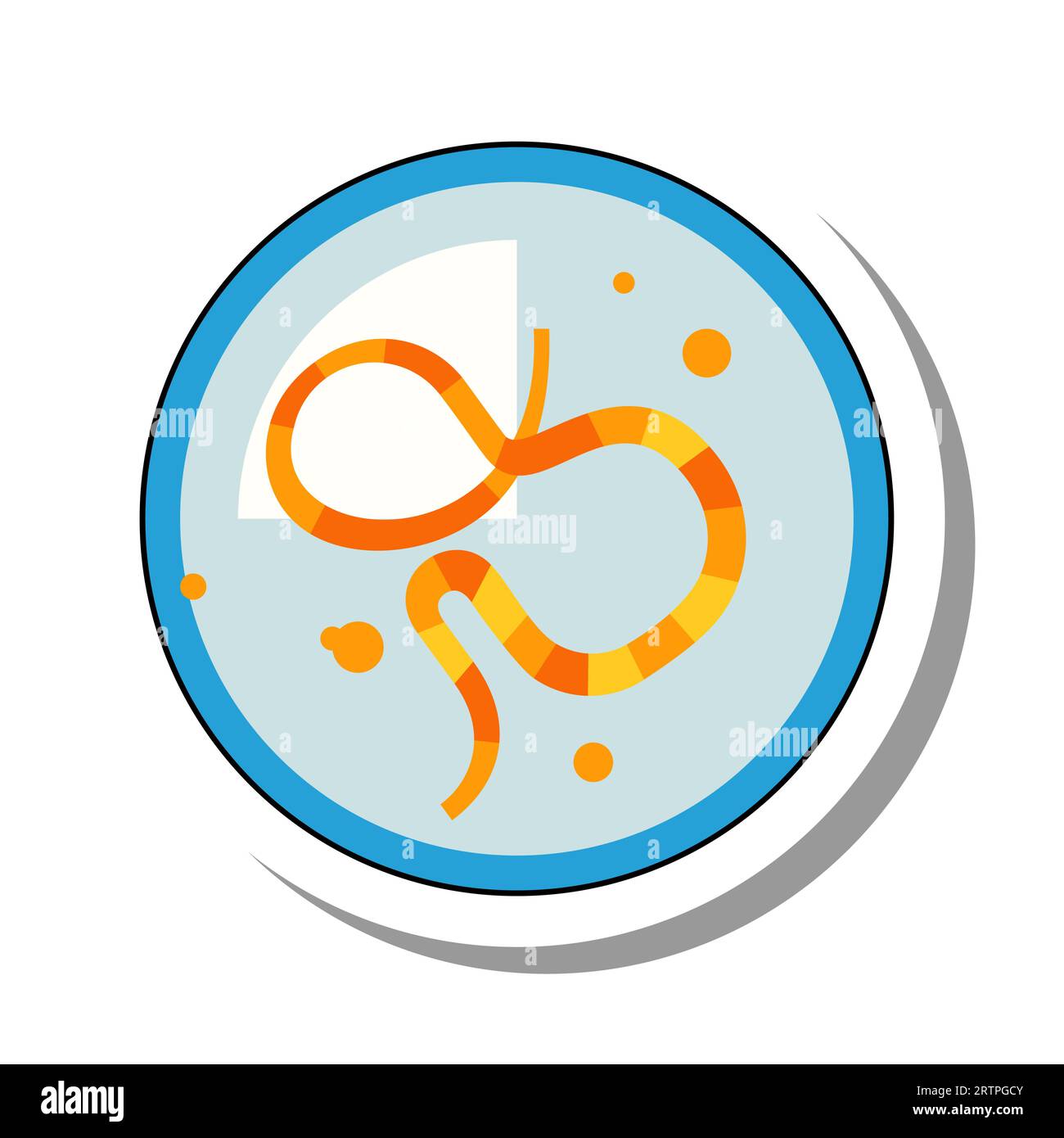 Petri dish drawing Stock Vector Images Alamy