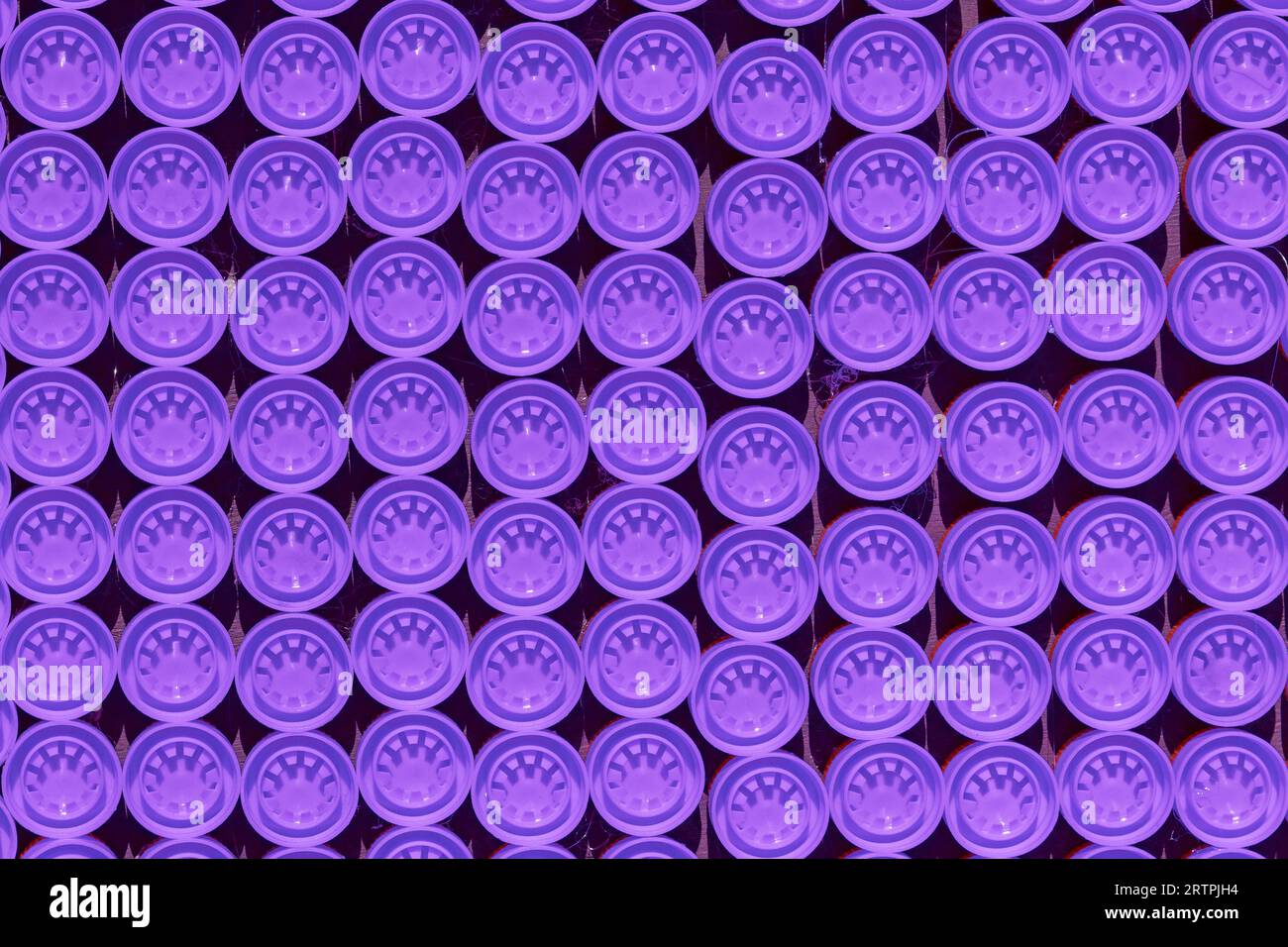 Texture, background from cork of plastic bottles. cork surface