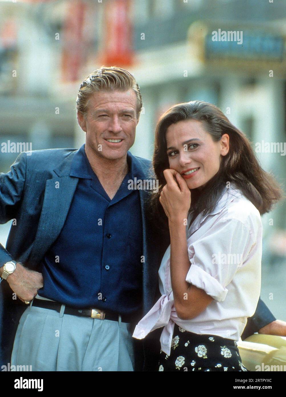 HAVANA 1990 Universal Pictures film with Robert Redford and Lena Olin Stock Photo