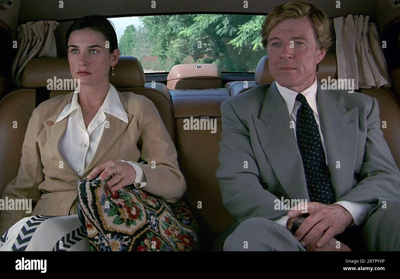 INDECENT PROPOSAL 1993 Paramount Pictures film with Robert Redford and Demi Moore Stock Photo