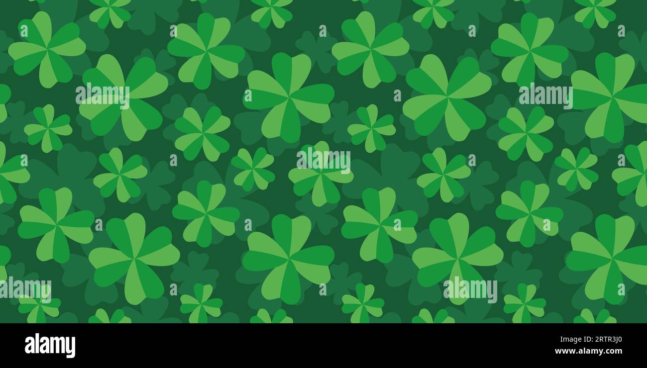 Clover vector vectors hi-res stock photography and images - Alamy