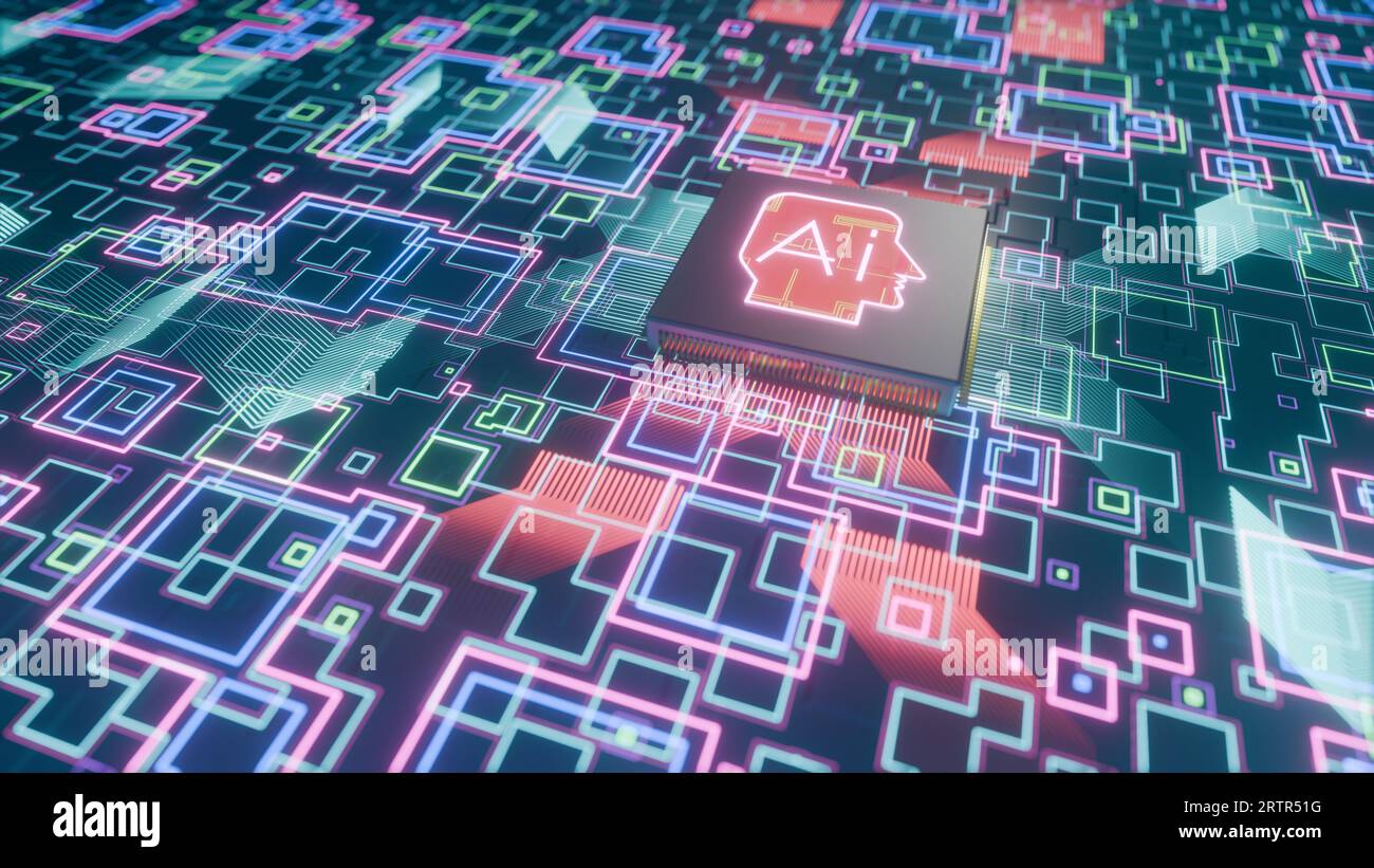 Processor with Artificial Intelligence on a Circuit Board with Data ...