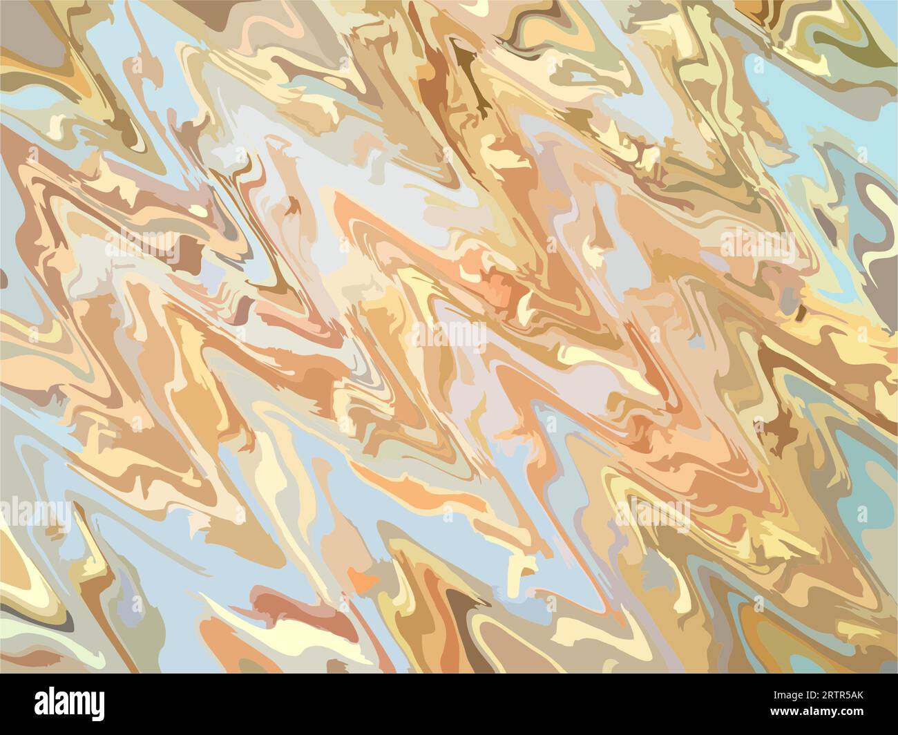 Golden-blue liquid backdrop - autumn motifs. Shiny bursts for backgrounds, textures, covers, fashion trends, interior solutions, scrapbooking, posters Stock Photo