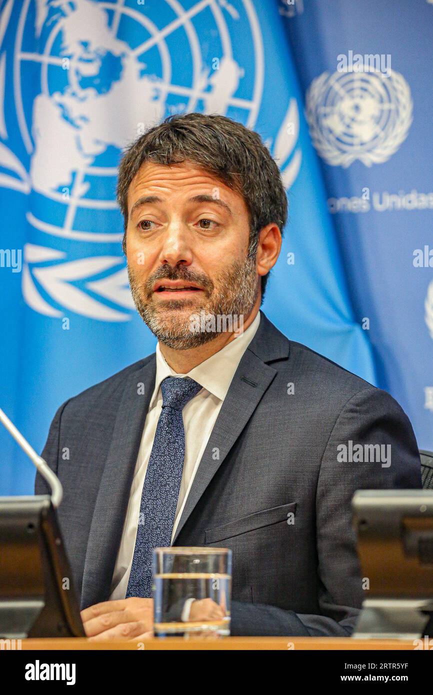 New York, New York, USA. 14th Sep, 2023. Chief of the Treaty Section