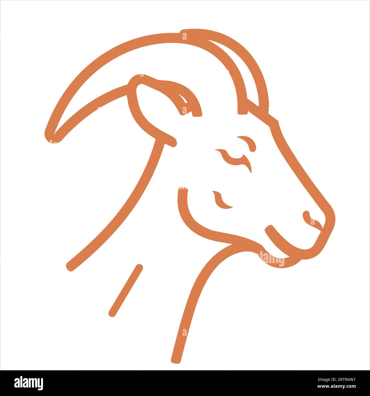 Simple animal face hi-res stock photography and images - Alamy