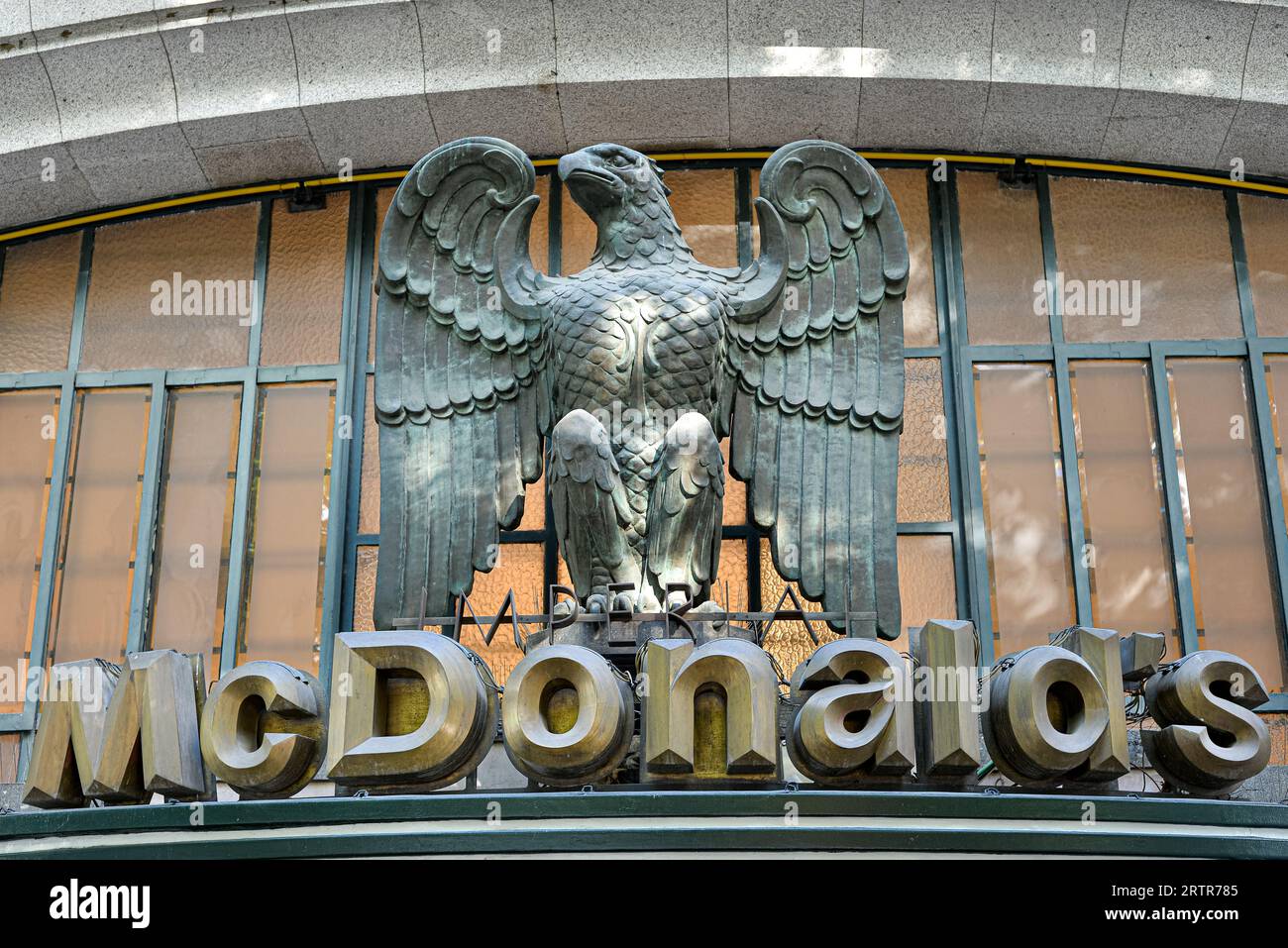 Famous McDonald's Imperial restaurant is an historical cafe in Porto ...