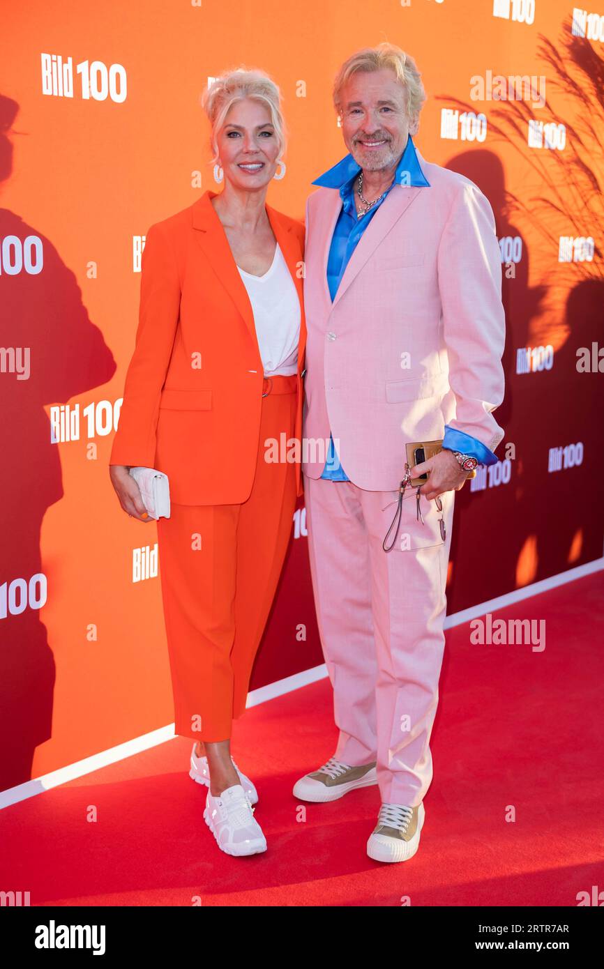 Berlin, Germany. 14th Sep, 2023. Thomas Gottschalk, presenter, comes