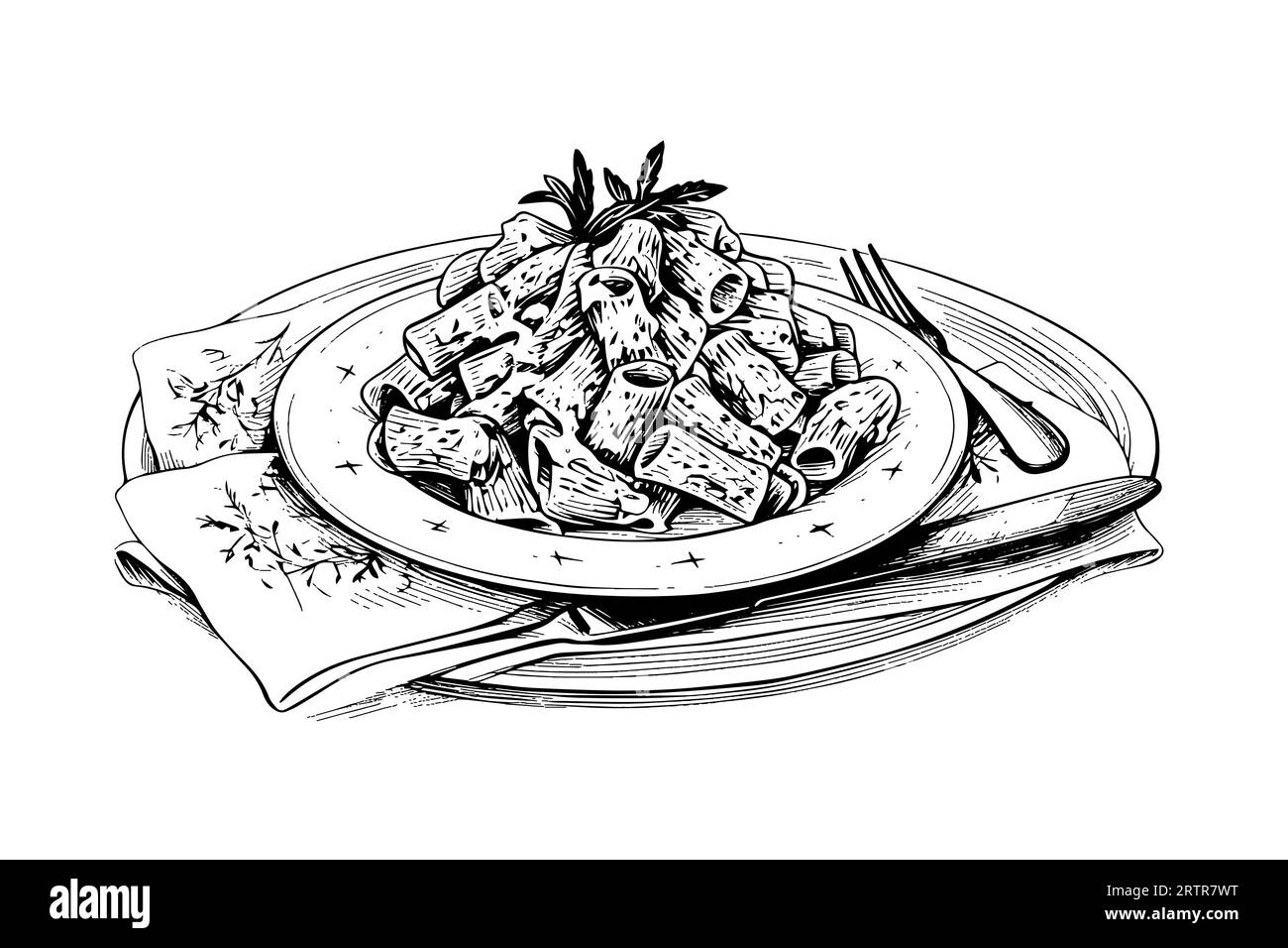 Hen etching Black and White Stock Photos & Images Alamy