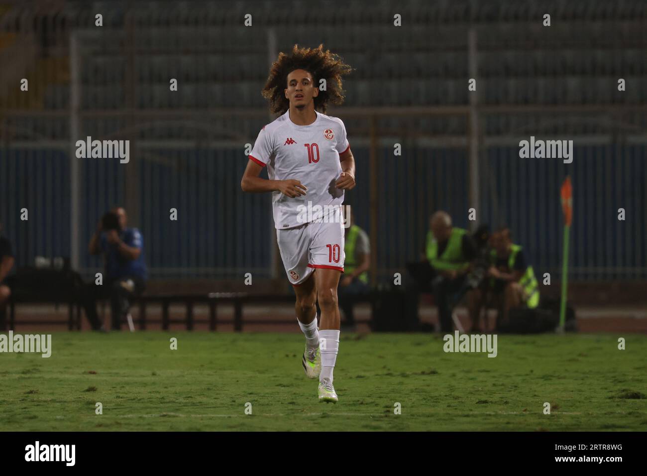 Egypt, Cairo - 12 September 2023 - Hannibal Mejbri of Tunisia during